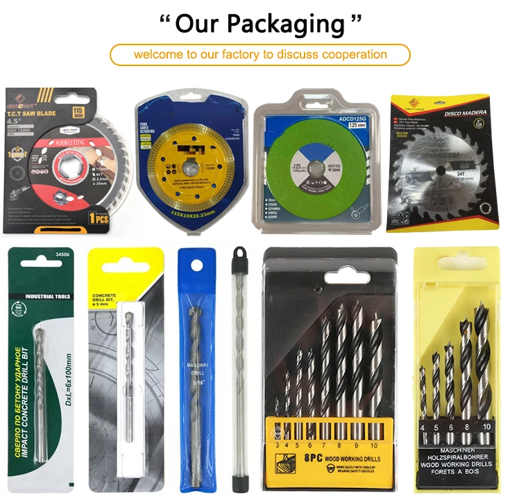 Twist Drill Bits Packaging